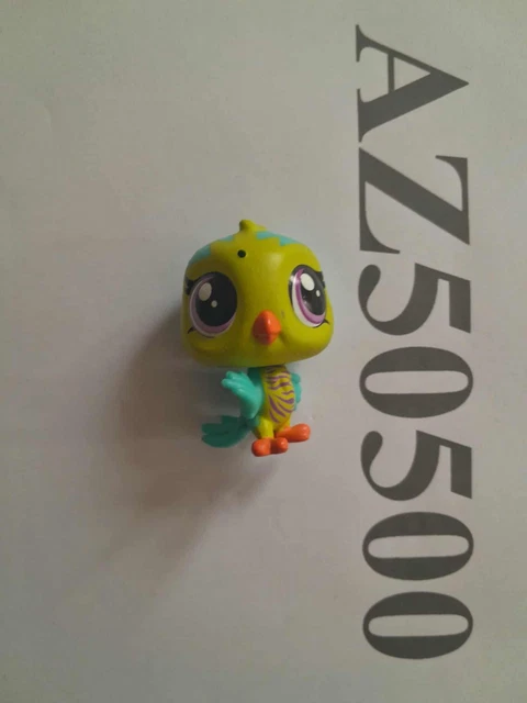Figurine LPS Pet Shop 512 Pigeon Jaune – Oiseau Littlest Pet Shop Hasbro
