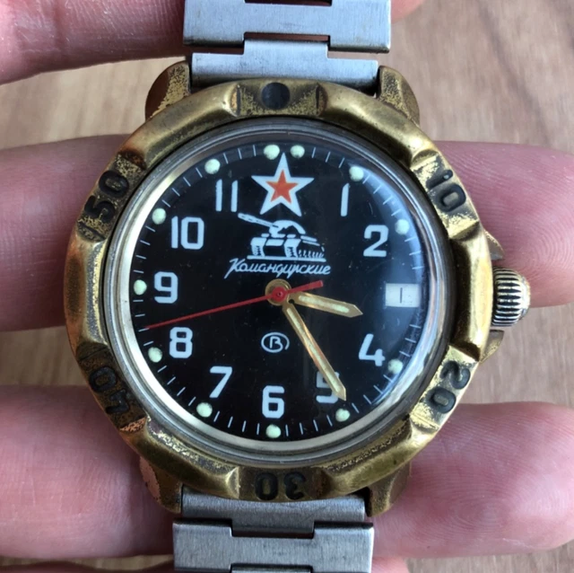 Montre Sous-marine VOSTOK BATEAU/NAVIRE – URSS Vintage, Antimagnétique – Occasion Très Bon état
