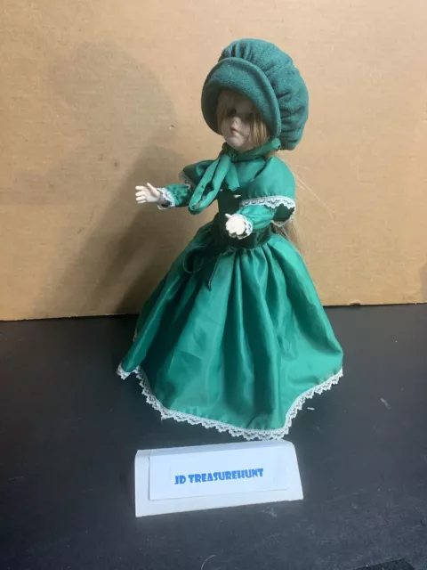 Vintage 1981 Marjorie Spangler Limited Edition 14” Porcelain Doll “Rachel” 🔥🔥 4