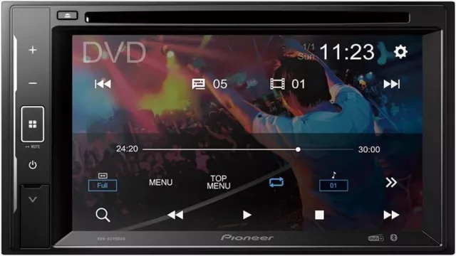 Autoradio Pioneer AVH-A240DAB Source 2 din Mit Cd-Player Bluetooth USB DAB+ 3