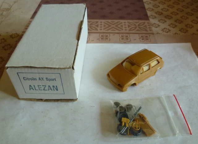 Kit Maquette 1/43 ALEZAN MODELS – Citroën AX 5 Portes 4x4 De 1992, Résine Neuf