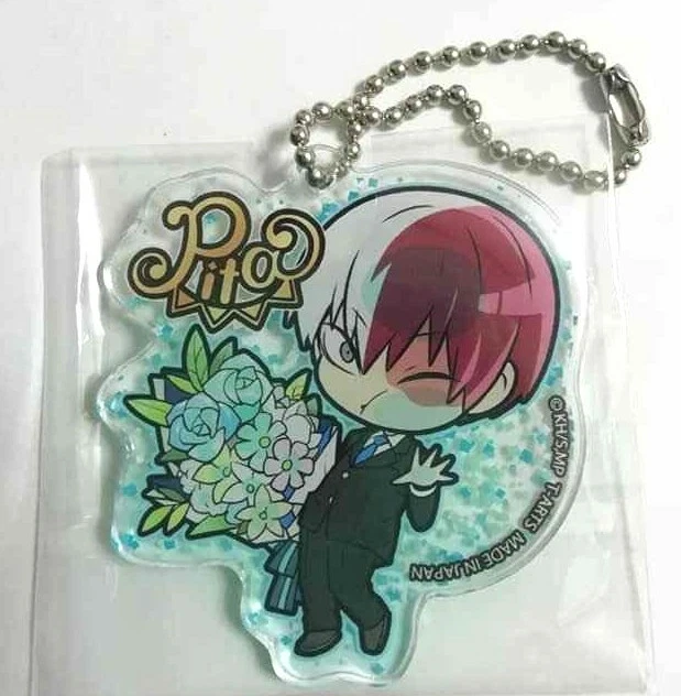 MY HERO ACADEMIA 5th Anniv Pita Acrylic Keychain Strap Shoto Todoroki ...