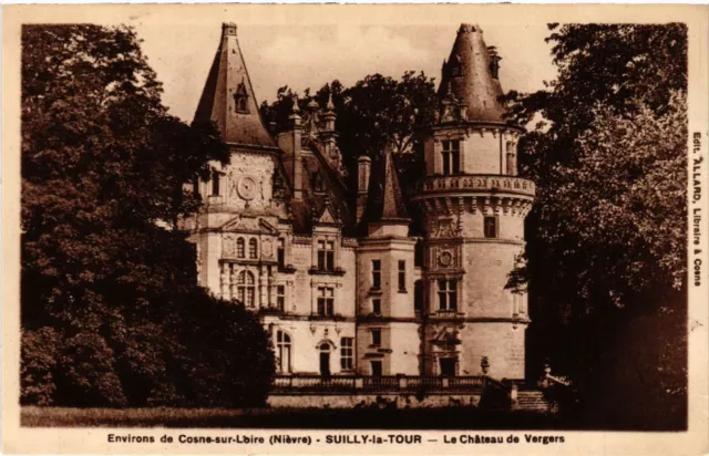 CPA AK Env. de COSNE-sur-LOIRE - SUILLY-la-TOUR - Le Chateau (457327)