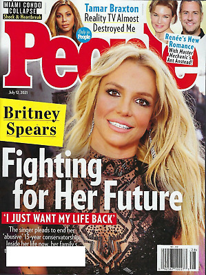 People Magazine Britney Spears Fighting For Her Future July 12, 2021