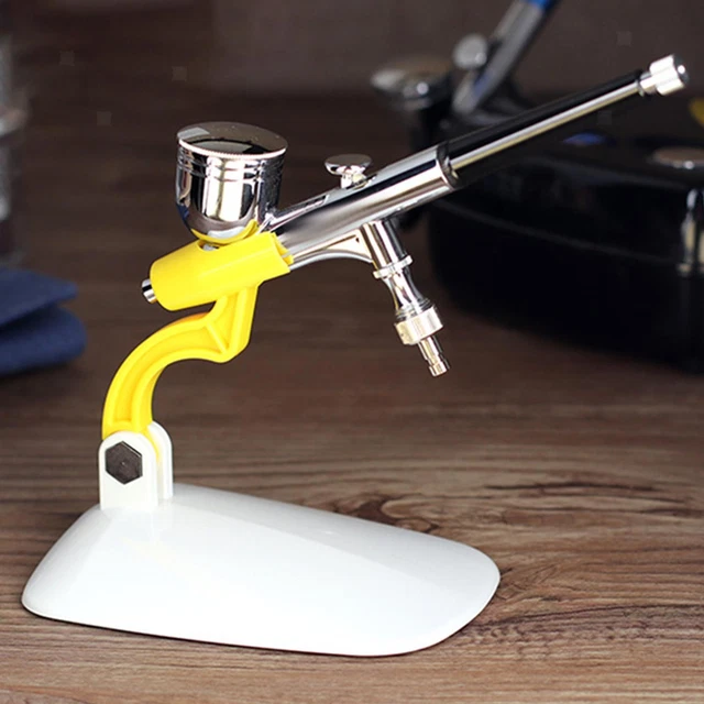 Harilla Support D'aérographe Pièces D'étagère Support De Support D' Aérographe Crochet De Montage Mural Pour Peinture Compresseur D'air Support De Travail De