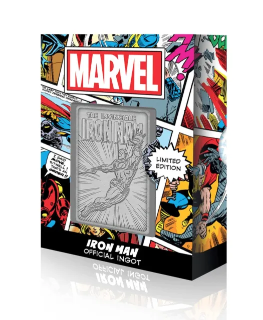 Fanattik Marvel - Limited Edition Iron Man Ingot, Multicolored, K-006