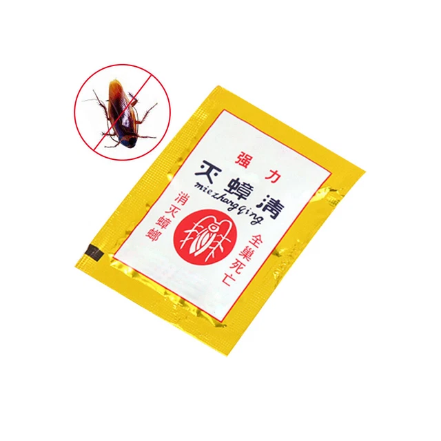 10 Pcs Effective Powder Bait Special Bug for Beetle Cucaracha Insect Reject