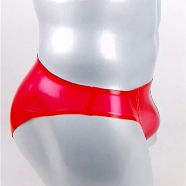 Latex Man's Briefs Sexy Underwear With Handmade Condom Men underwear Hot  Selling
