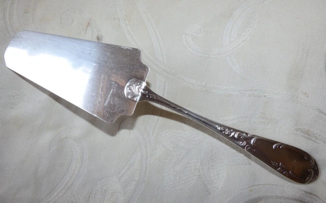 SFAM Goldsmithing Model Rocaille Louis XV Silver Metal Pie Shovel Cover 2