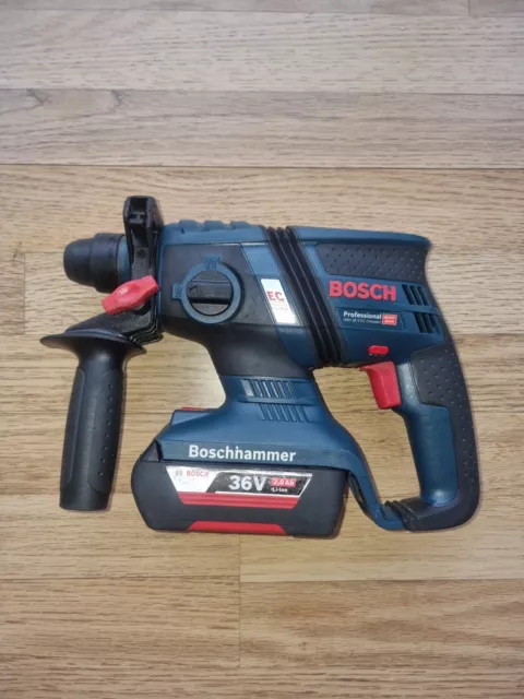 Bosch Professional GBH 36 V-EC Heavy Duty 36V SDS Hammer Drill Brushless 2Ah Bat