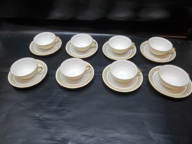 Service à Thé/café Haviland Limoges Signé P. Renard Nancy – Porcelaine 1920-1949