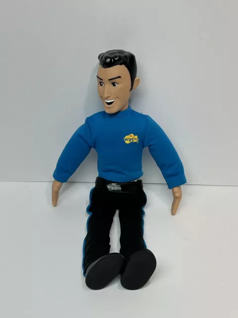 The Wiggles Anthony Talking Singing 15 Doll Spin Master Blue Shirt G11