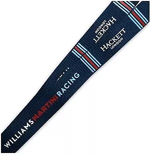 * CORYARD Williams Martini Racing Portachiavi Clip Collana Formula Uno 1 NUOVO