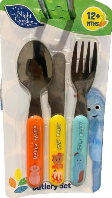 Children/Kids 3 PCs Cutlery Set  Knife Fork Spoon Reusable Cutlery Set BPA Free