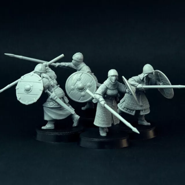 CoolMiniOrNot - female SAGA shieldmaidens by Brother Vinni