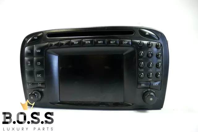 03-04 Mercedes R230 SL500 SL55 AMG Head Unit Radio Command Navigation OEM