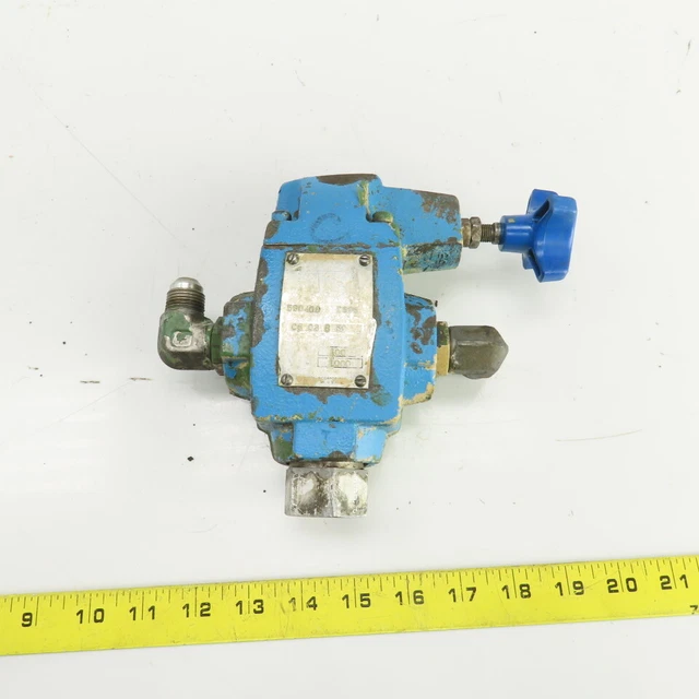 Vickers CS 03 B 50 Hydraulic Balanced Piston Relief Valve 125-1000PSI 45GPM