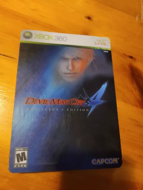 Devil May Cry 4 -- Collector's Edition (Microsoft Xbox 360, 2008) Steelbook