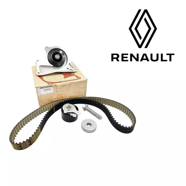 Kit Distribuzione Con Pompa Acqua Renault Adatto Per Per Clio IV Captur Dacia