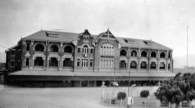 Townsville Queensland 1929 The Townsville Railway Station Australia OLD PHOTO