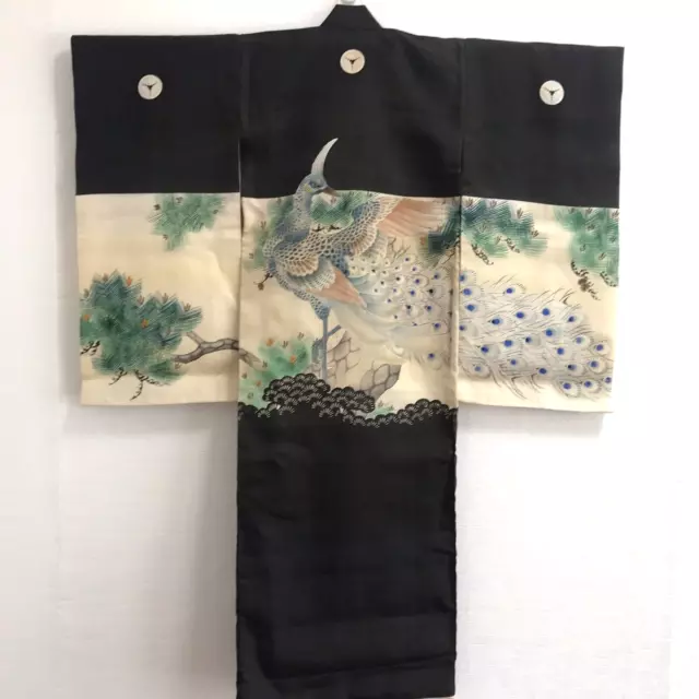 Vintage Japanese boy's kimono from 1930's