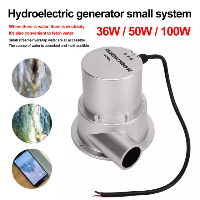 Generador hidroeléctrico portátil turbina de agua generador central hidroeléctrica EE. UU.