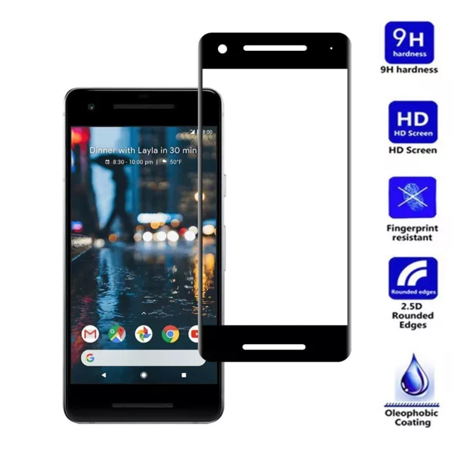 NUGLAS Google Pixel 6 4 3A XL 2XL 3D Full Screen Protector Curved Tempered Glass