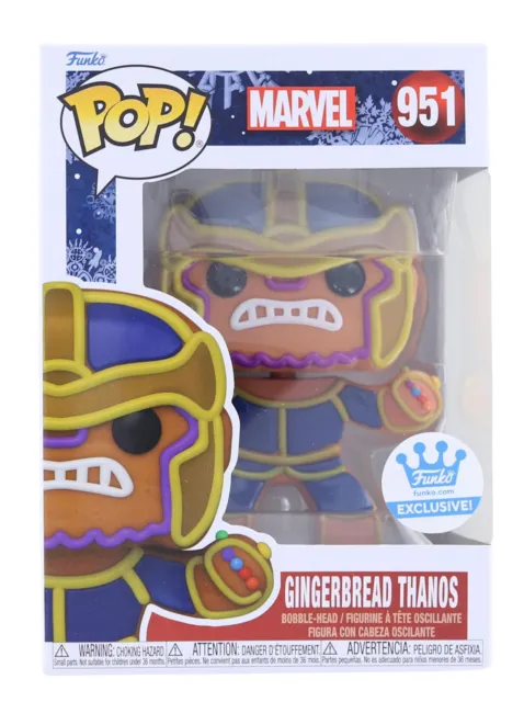 Marvel Funko Holiday POP Vinyl Figure | Gingerbread Thanos
