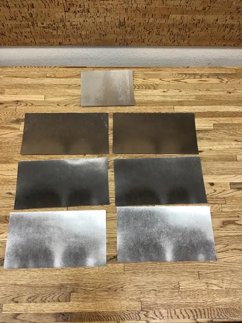 Lot Of HO Scale Corrugated Metal Type Paper Roof Material D-4