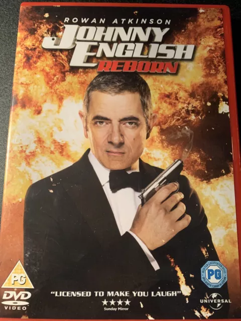 Johnny English Reborn DVD (2012) Rowan Atkinson