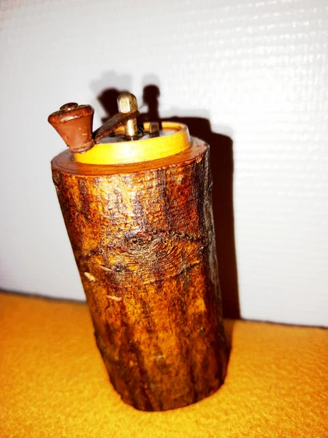 Moulin à Poivre Marlux En Bois 9 Cm - Modèle D'occasion En Bon état - Fabriqué En France