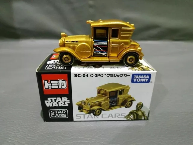 Takara Tomy Tomica Star Wars Star Cars SC-04 C-3PO Voiture Classique