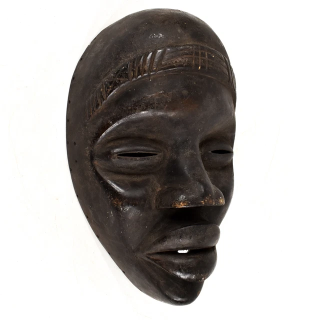 Dan Mask Wood Deangle Liberia African Art