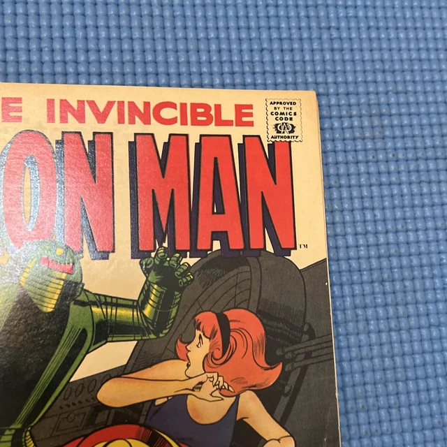 The Invincible Iron Man #2 - 1st app Janice Cord Marvel Comics Silver Age 1968 6