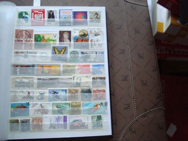POLOGNE - 40 timbres obliteres (tout etat) stamp poland