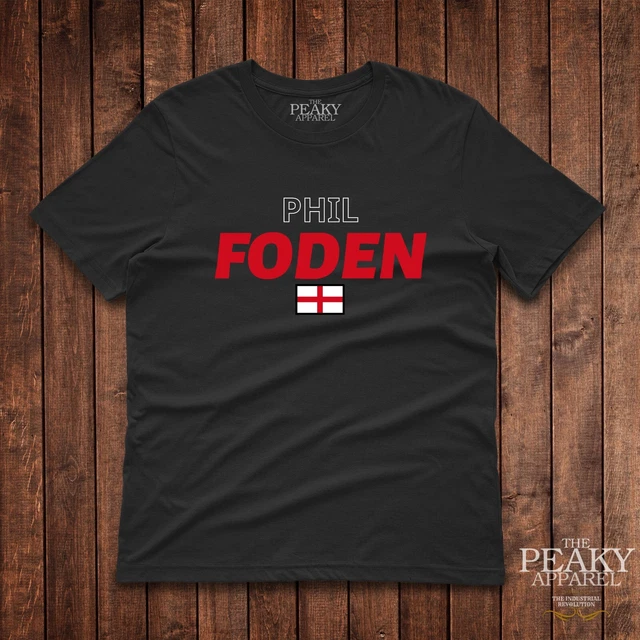 QATAR 2022 FOOTBALL England Phil Foden TShirt Men Women Kid's Black