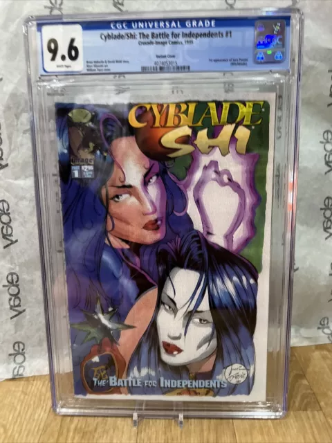 CYBLADE SHI CGC 9.6 The Battle for Independents #1 1st Appearance Witchblade
