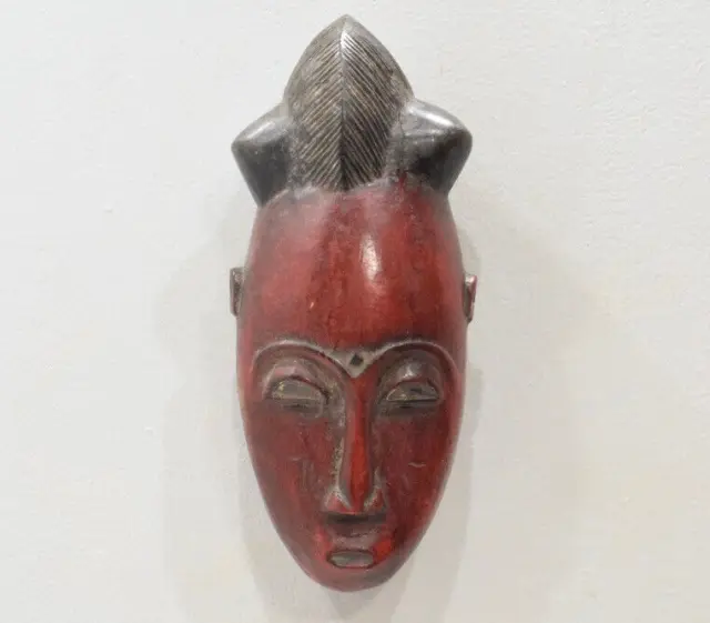 African Mask Baule Tribe Passport Mask Mali