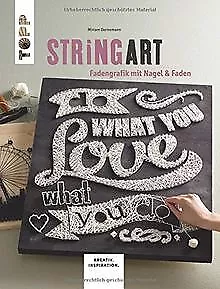 String Art (kreativ.inspiration.): Fadengrafik mit ... | Buch | Zustand sehr gut