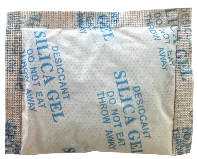 Silica Gel Pack - 700 Pieces/10 Gram Pack - Desiccant Packets Moisture absorber