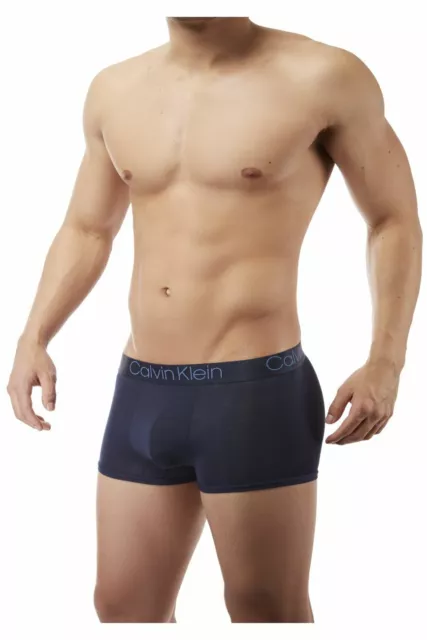 Underwear Calvin Klein NB1796-403 Ultra Soft Modal Trunk Shadow Blue Size Large