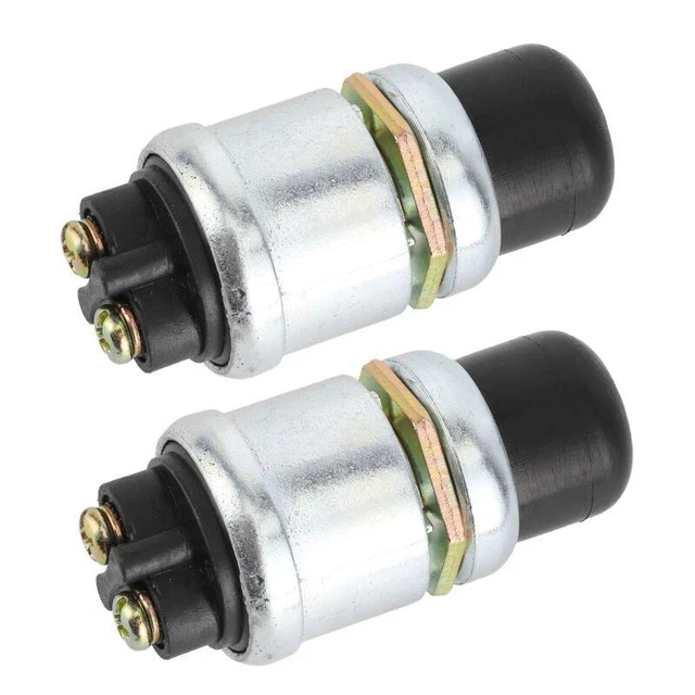Coppia pulsanti di avviamento motore 12 V 50 A impermeabili per impieghi gravosi