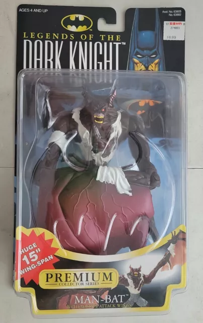 New Legends Of The Dark Knight Man-Bat Batman 1997 Kenner Action Figure! S135