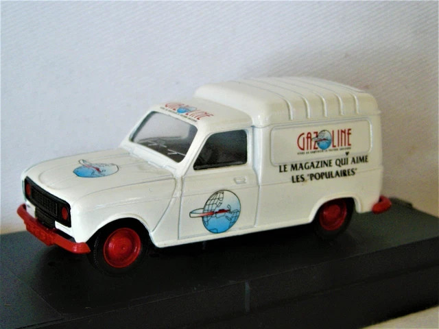 Rare Renaul 4F4 Gazoline - Solido Edition Limitee