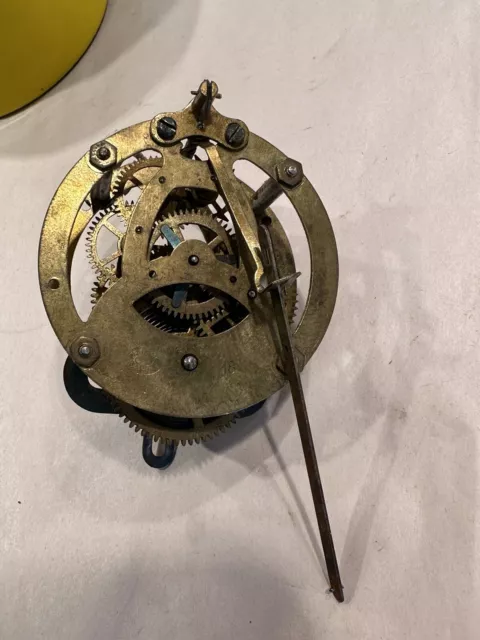 Antique German Small Mantel Clock Movement - Mauthe