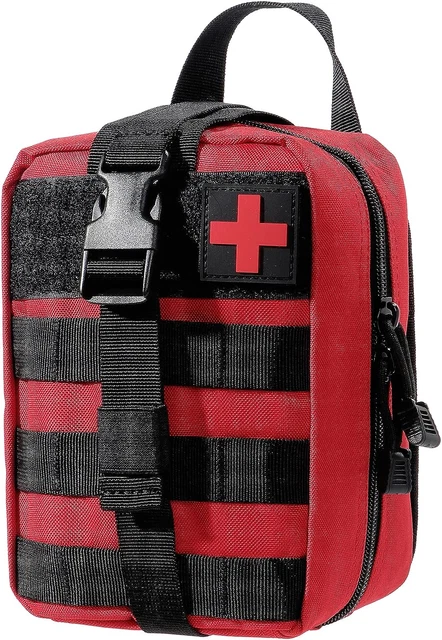 Erste Hilfe Beutel Leer, Taktische Molle-Tasche Medizinisches Outdoor-Paket, Rip