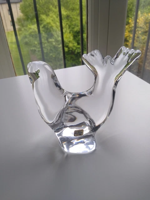 KOSTA BODA GLASS Seal WWF Limited Edition Paul Hoff £16.10