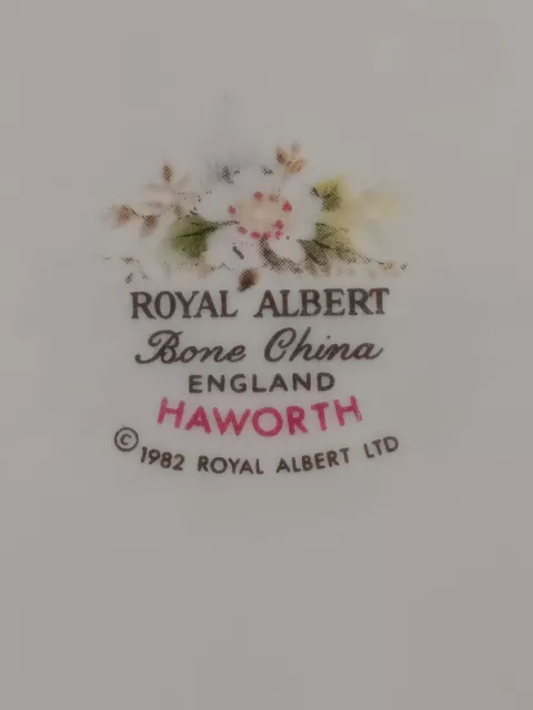 Royal Albert. Haworth. Dinner Set Replacement Pieces. Made In England. 1982.