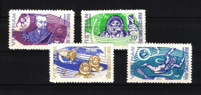 Vietnam Nord „ Weltraumforschung “ Mi - Nr. 401 – 404 postfrisch