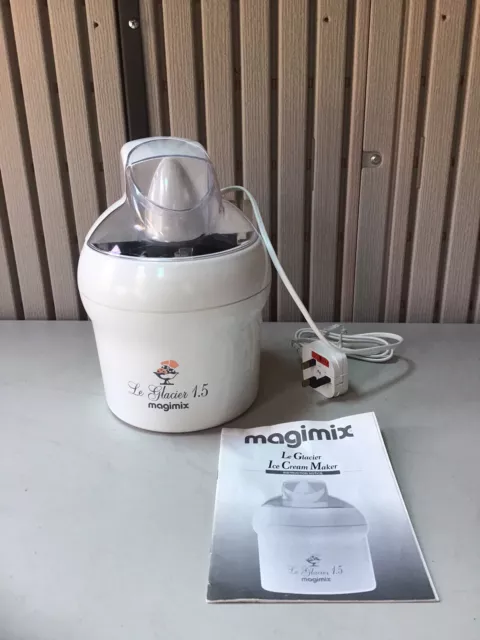 MAGIMIX LE GLACIER 1.5 Ice Cream Maker PAT Tested Fully